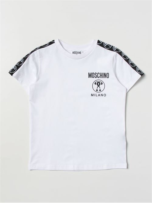 T-SHIRT M/C MOSCHINO KID | HMM03V LBA10/10101